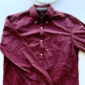 Scotch & Soda - plaid Oxford shirt, size Large!